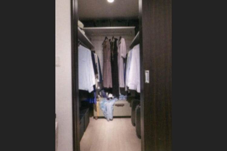 グランセンス吉川美南パークサイドコート・セントラルレジデンスのウォークインクローゼット