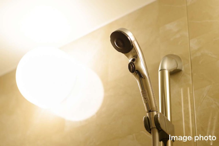 グランセンス吉川美南パークサイドコート・セントラルレジデンスの節水シャワーヘッドイメージ図