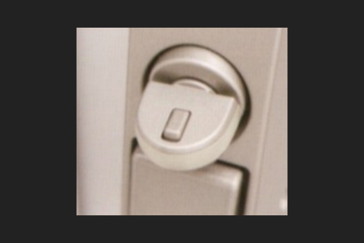 グランセンス吉川美南パークサイドコート・セントラルレジデンスの防犯サムターン