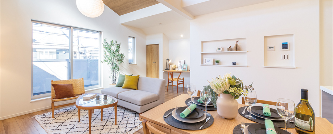 グランセンス吉川美南パークサイドコート・セントラルレジデンスのホームステージング